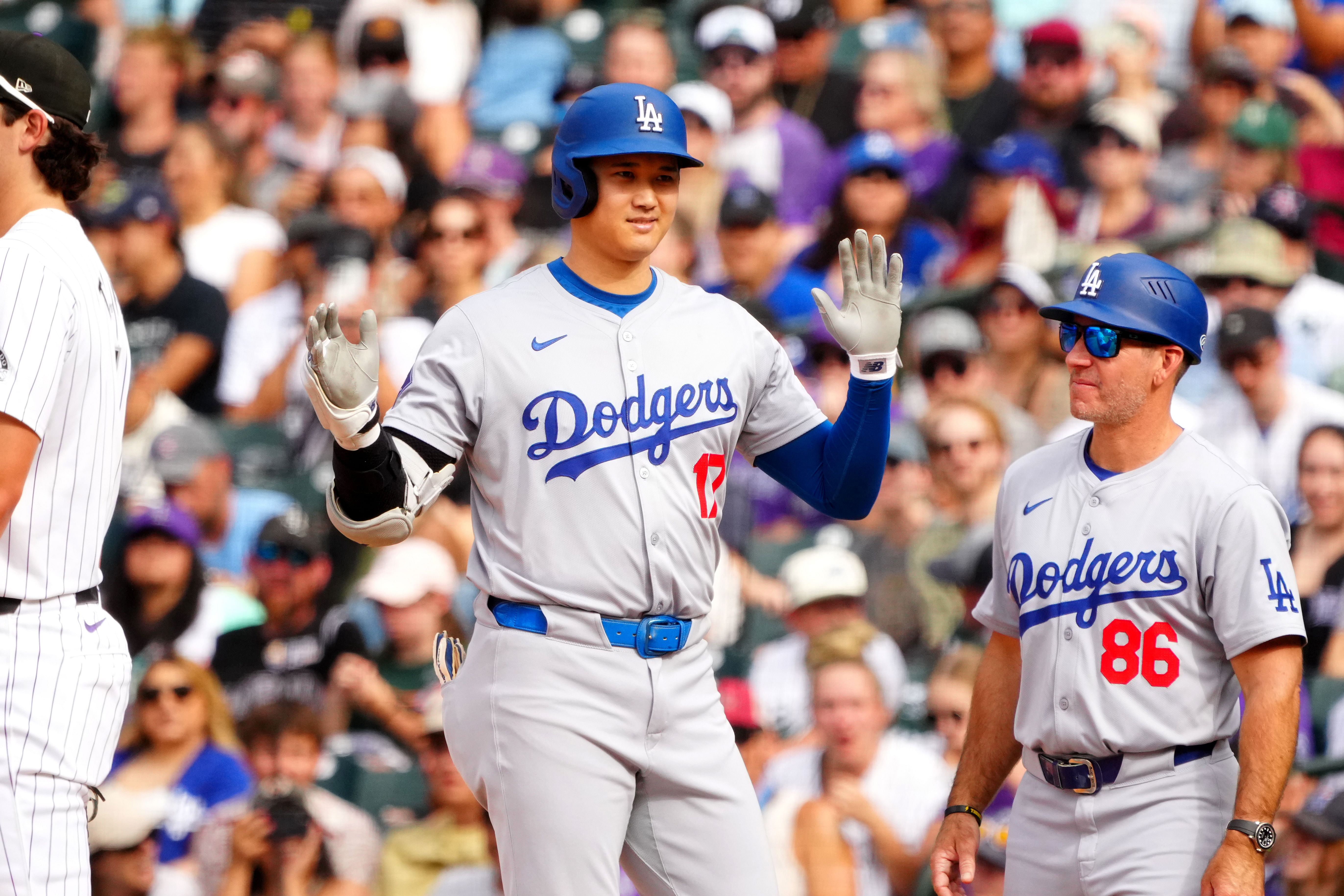 MLB: Los Angeles Dodgers at Colorado Rockies - Source: Imagn