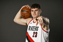 Watch: Blazers rookie center Donovan Clingan embraces his inner Swiftie by singing Taylor Swift at Blazers Fan Fest game
