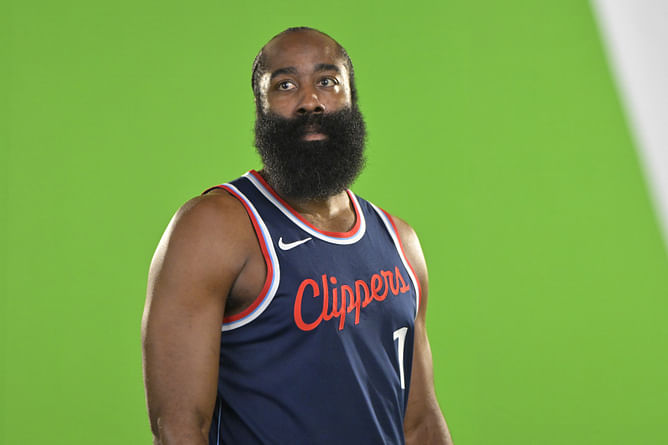 James Harden's girlfriend Paije Speights drops 1-word reaction to his viral NBA take