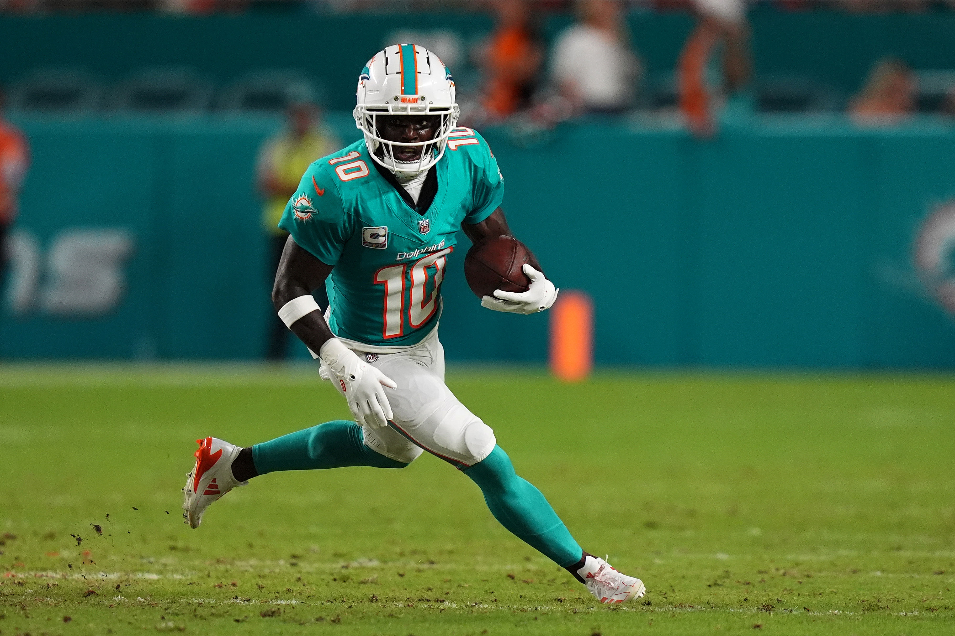 Miami Dolphins WR Tyreek Hill - Source: Imagn