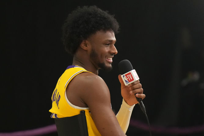 Bronny James Stats Tonight: Lakers' $7.8M rookie barely escapes scoreless outing in massive preseason loss
