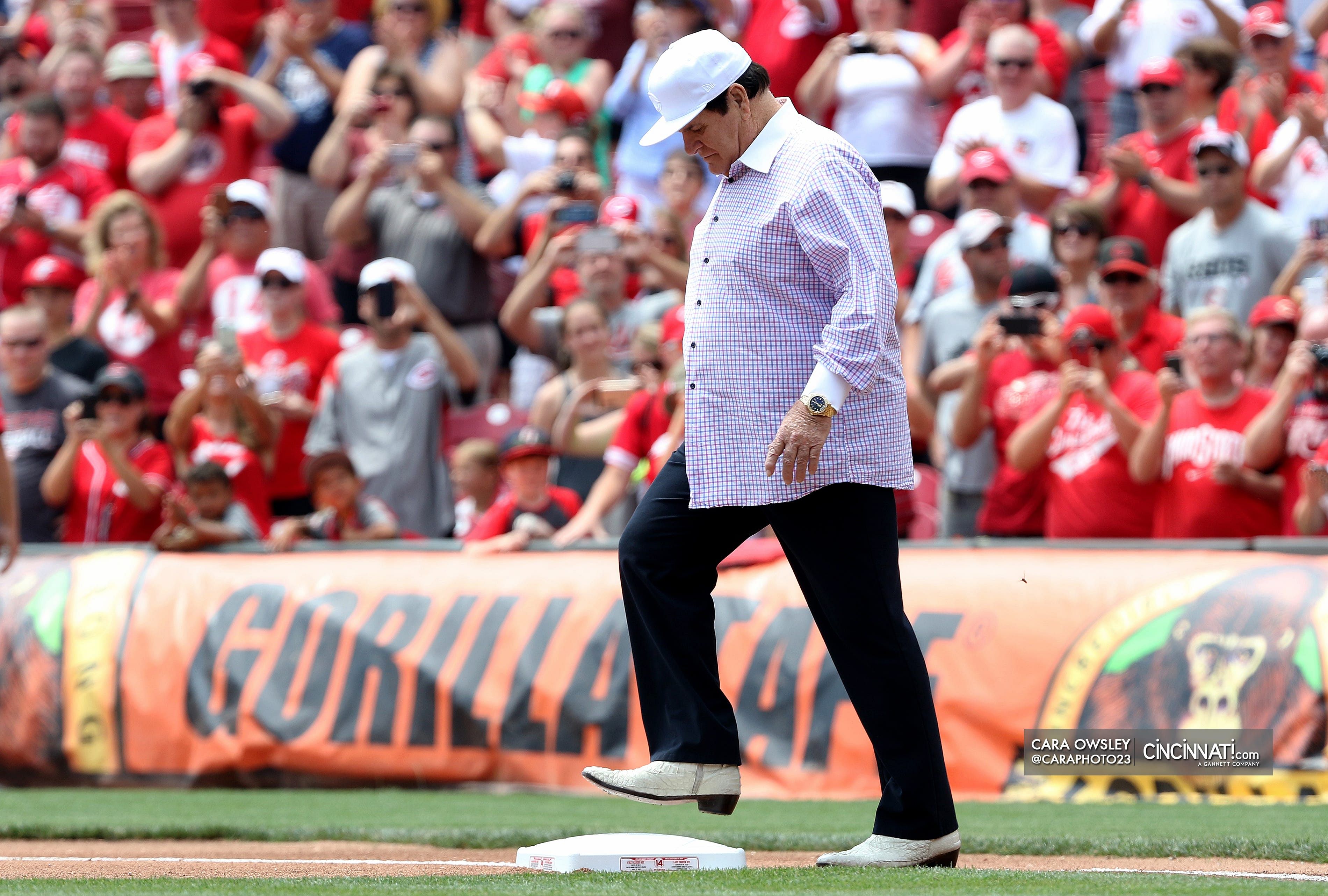 Cincinnati Reds - Pete Rose (Photo via IMAGN)