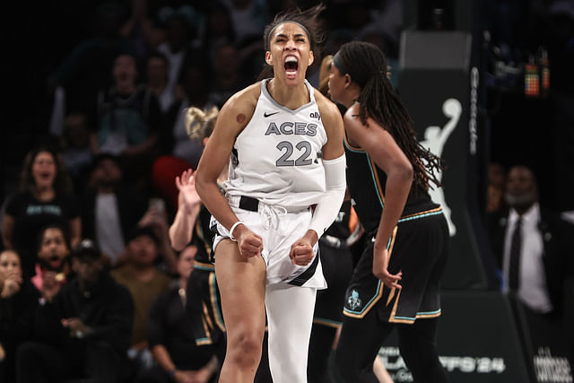 WNBA: Playoffs-Las Vegas Aces at New York Liberty - Source: Imagn