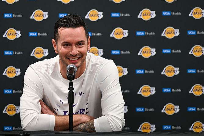 "Not focused right now on the opponent" - JJ Redick outlines Lakers' preseason approach ahead of Suns clash
