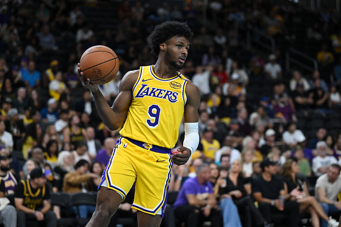 "He has more followers than Patrick Mahomes": Ex-Wizards star emphasizes Bronny James' influence trumping on-court performance