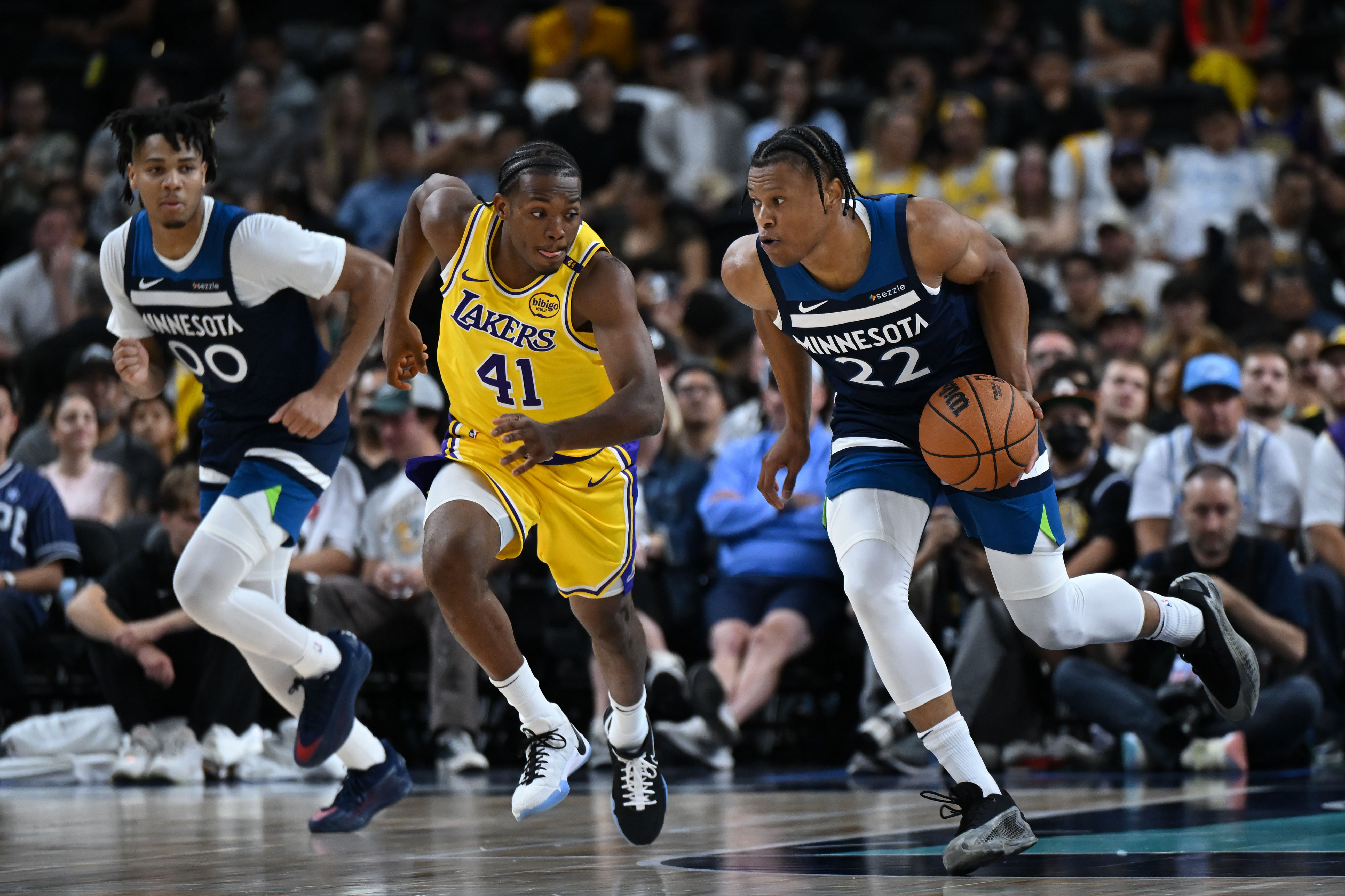 NBA: Preseason-Minnesota Timberwolves at Los Angeles Lakers - Source: Imagn