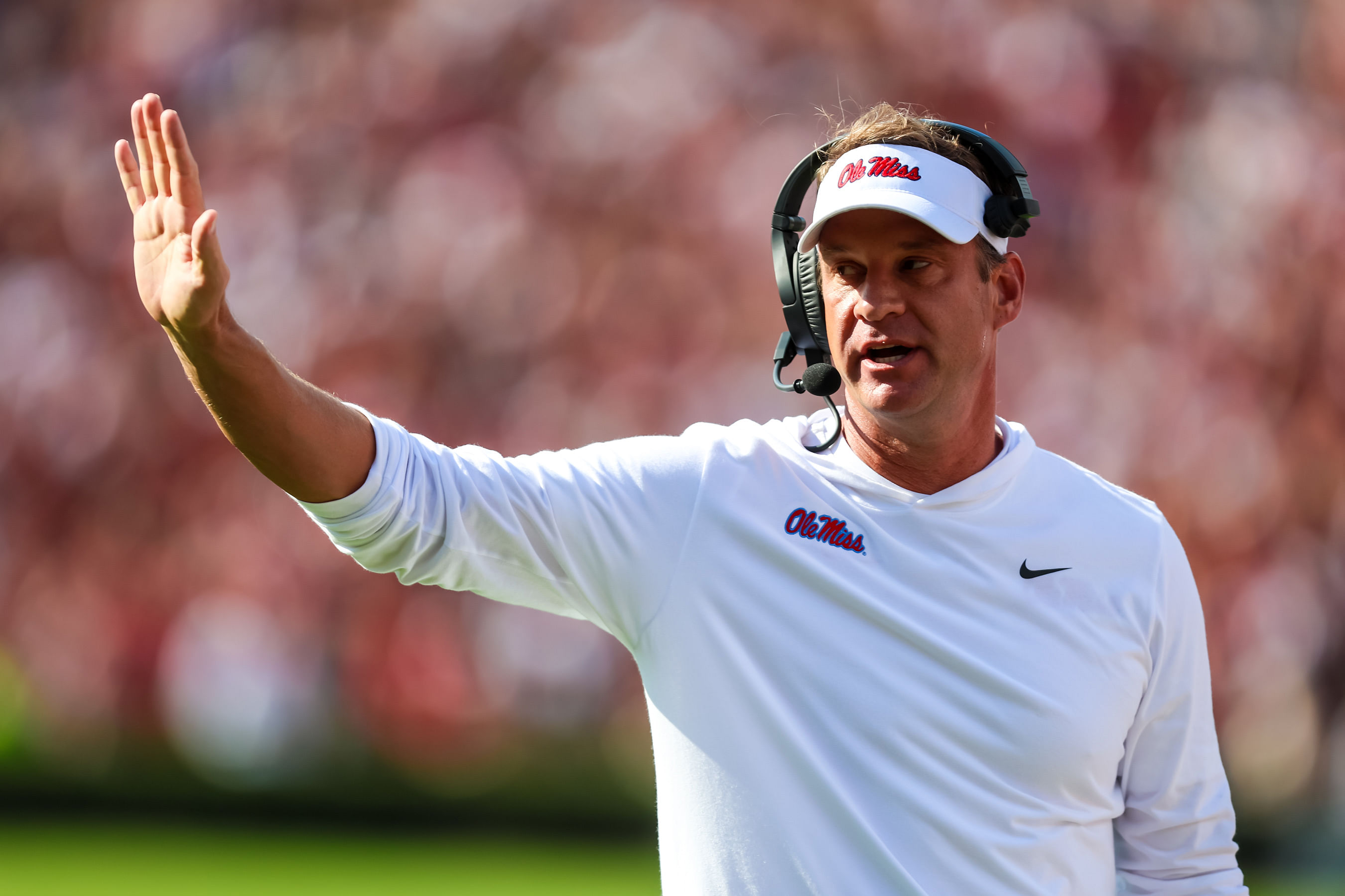 NCAA Football: Ole Miss HC Lane Kiffin - Source: Imagn