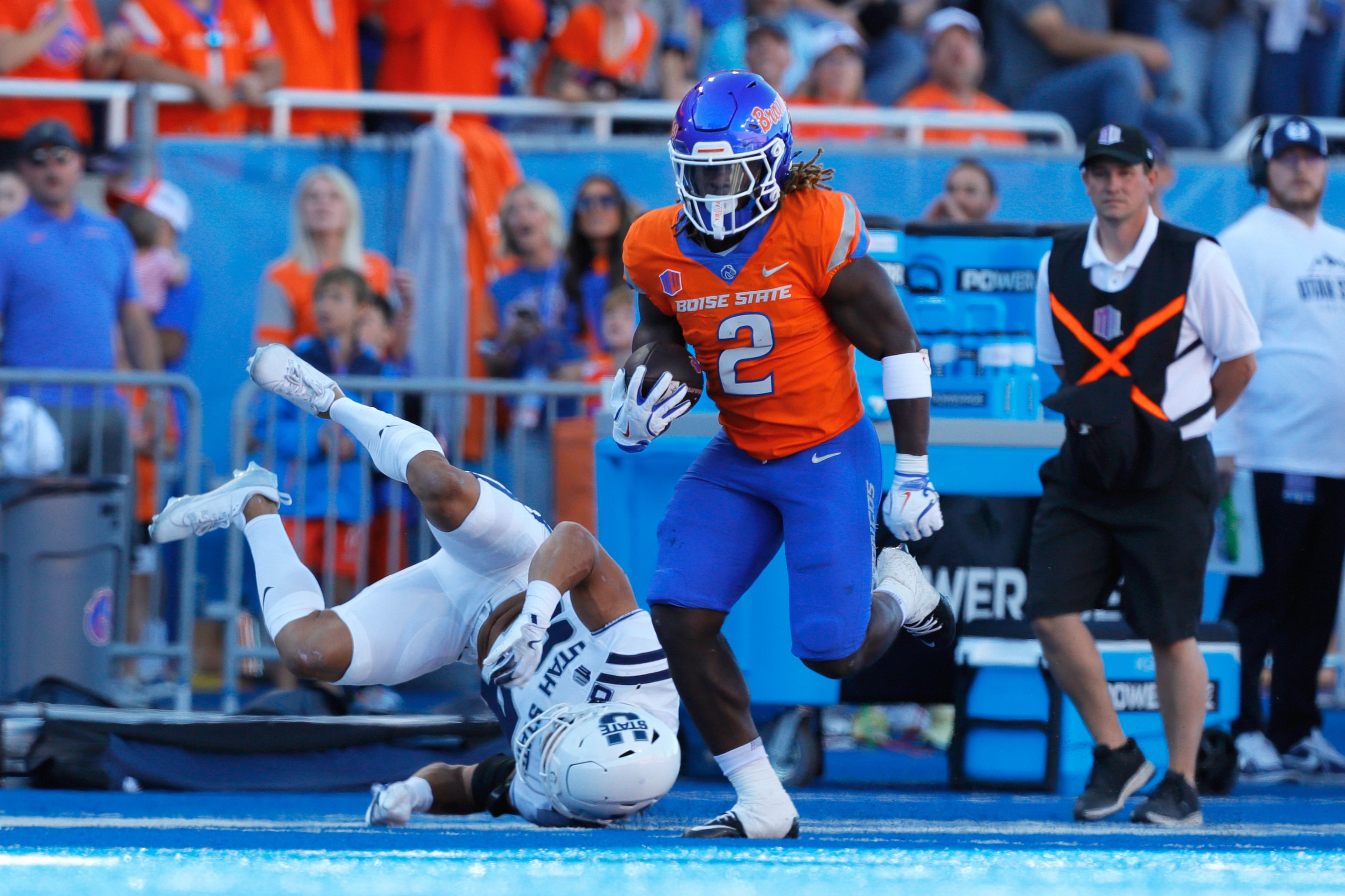 Ashton Jeanty's 40yard time How fast is Boise State RB?