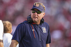 “I'm sure its mental illness”: CFB fans react as Auburn HC Hugh Freeze gears up to coach from the hospital bed in Week 9