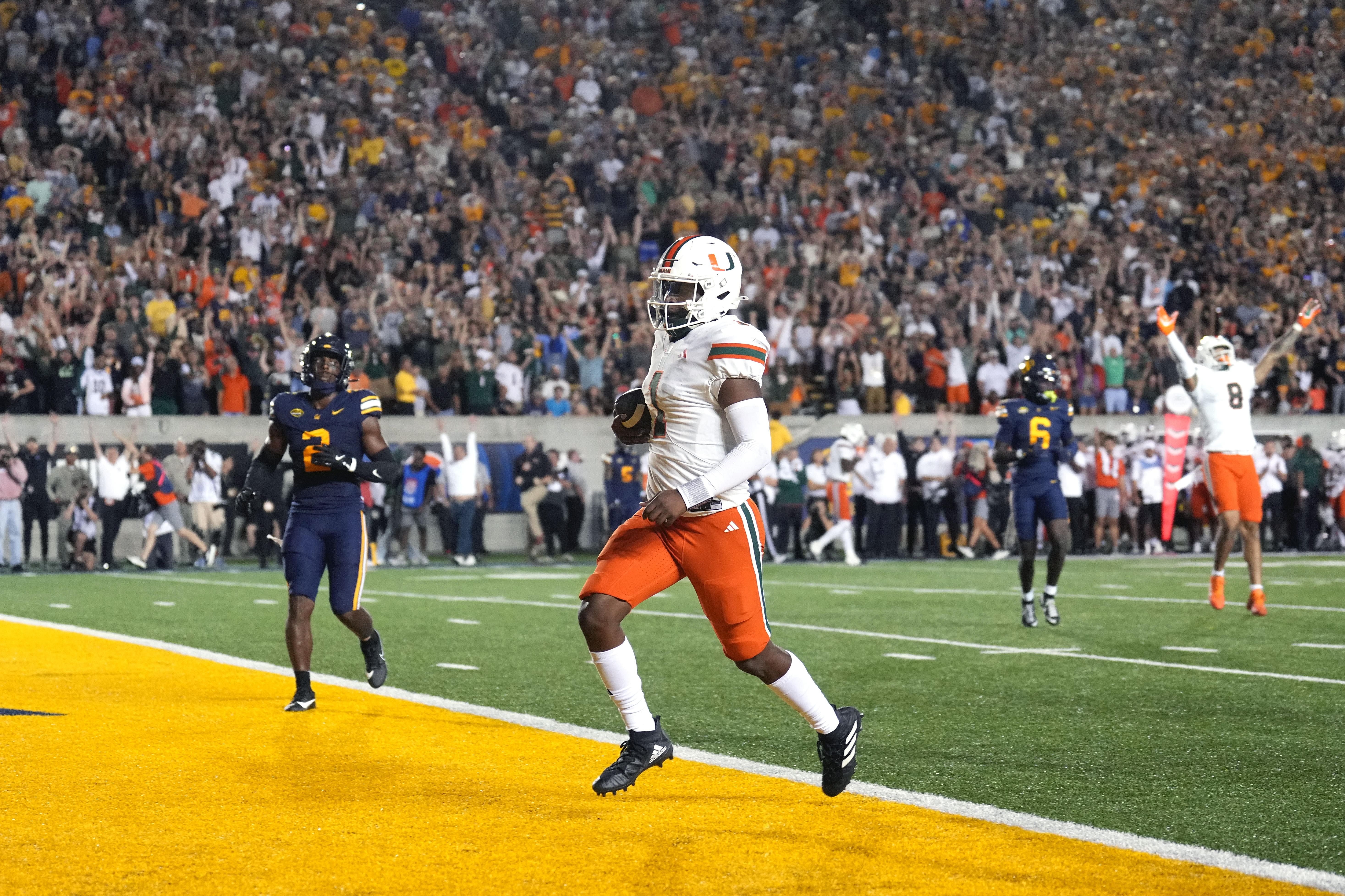 NCAA Football: Miami at California (Image Source: IMAGN)