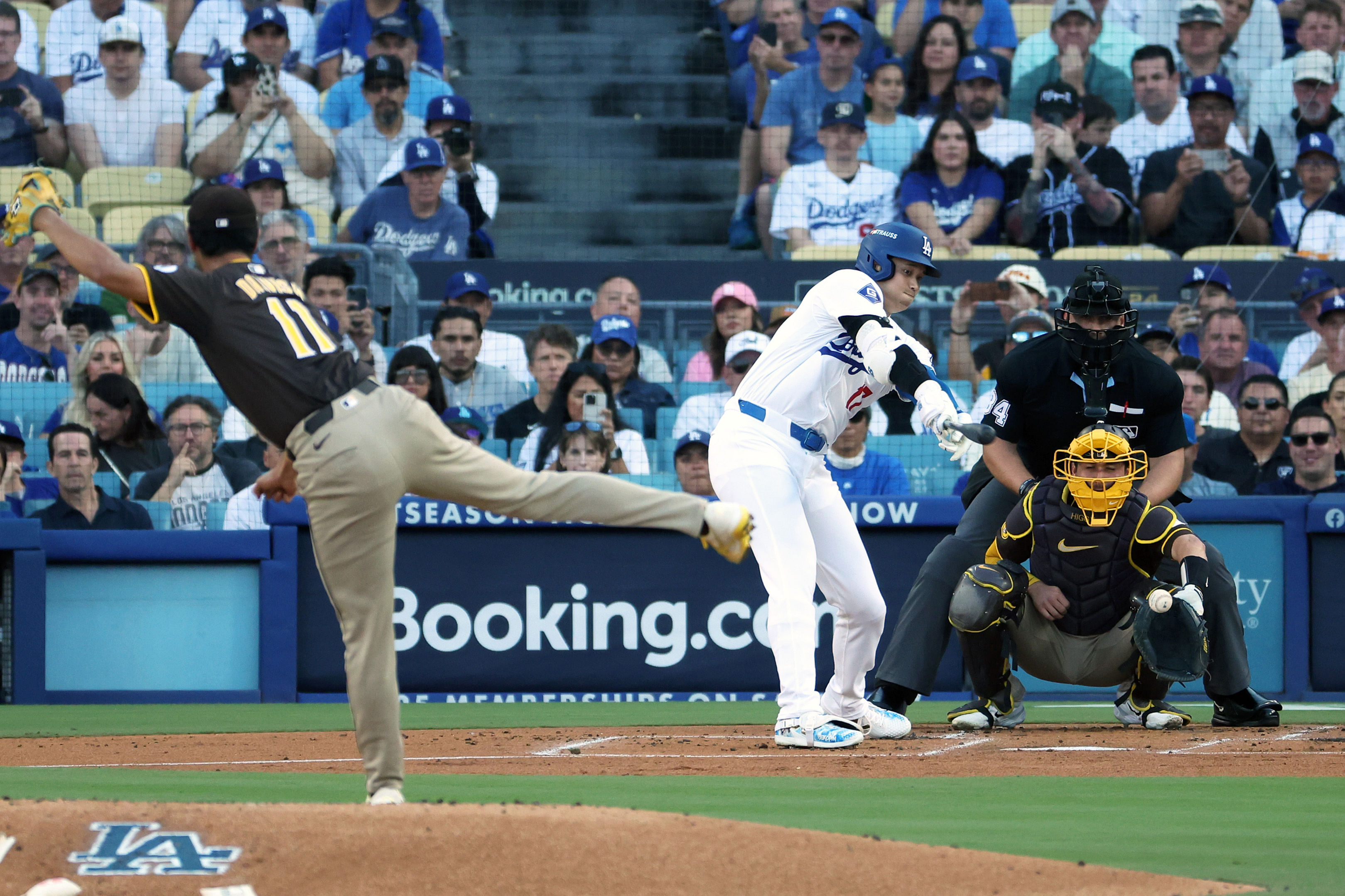 MLB: NLDS-San Diego Padres at Los Angeles Dodgers - Source: Imagn