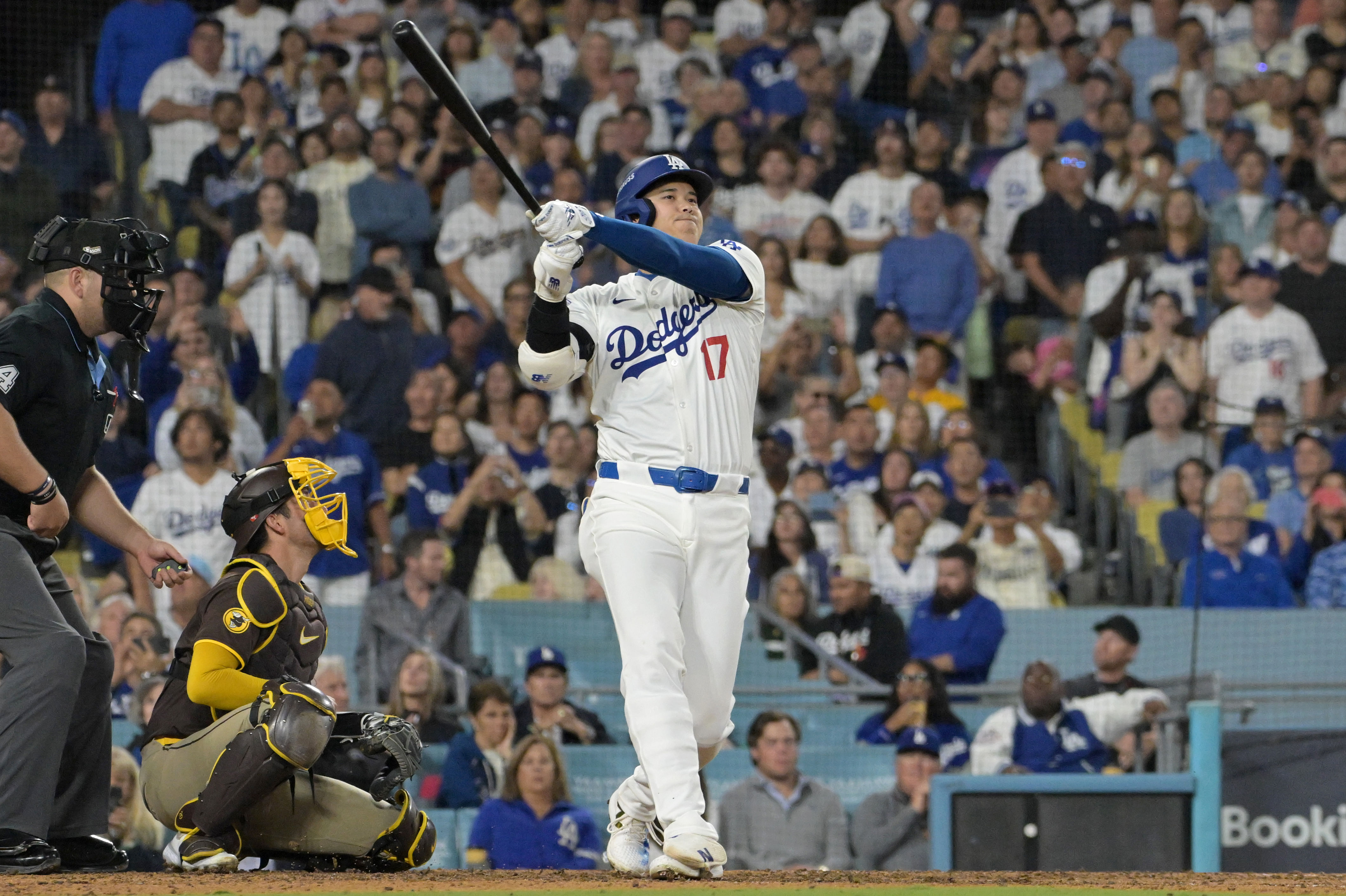 Shohei Ohtani could hit another home run today (Imagn)