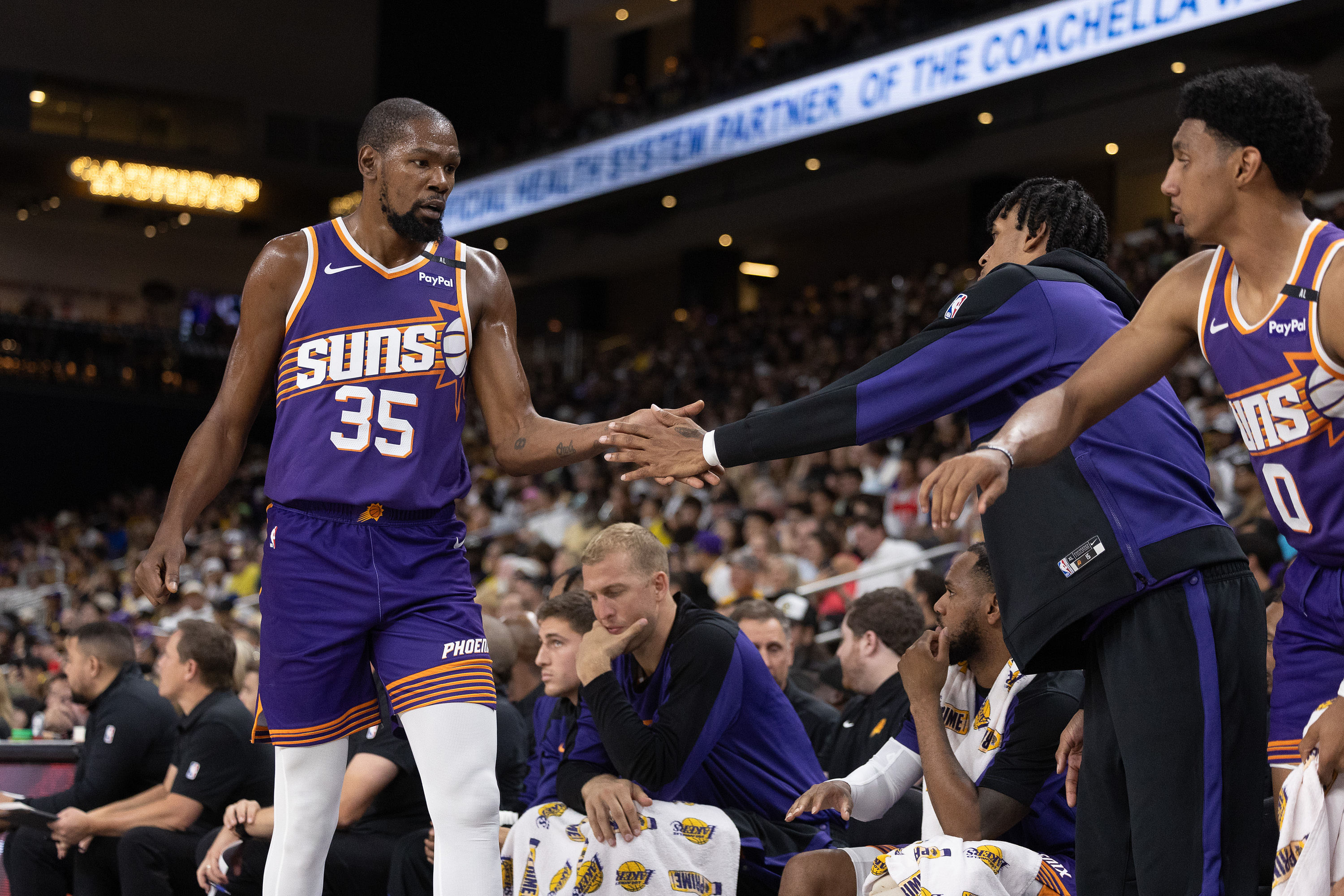 Kevin Durant drops 3-word reaction after fan claims Suns star's burner ...