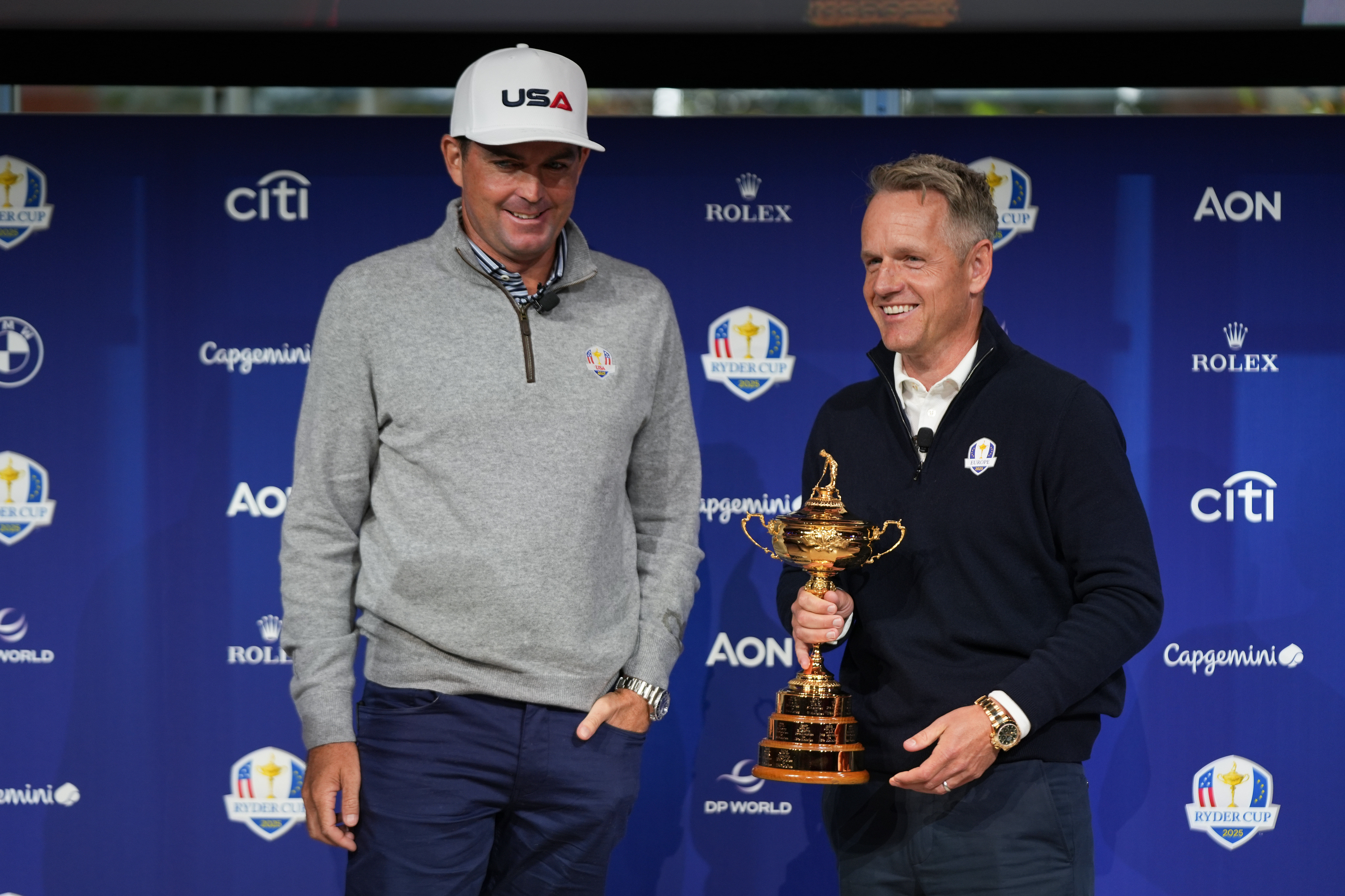 Luke Donald and Keegan Bradley agree on LIV Golf (Source: Imagn)