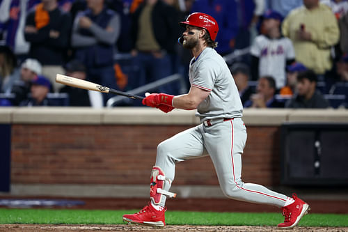 Bryce Harper lamented the loss (Imagn)