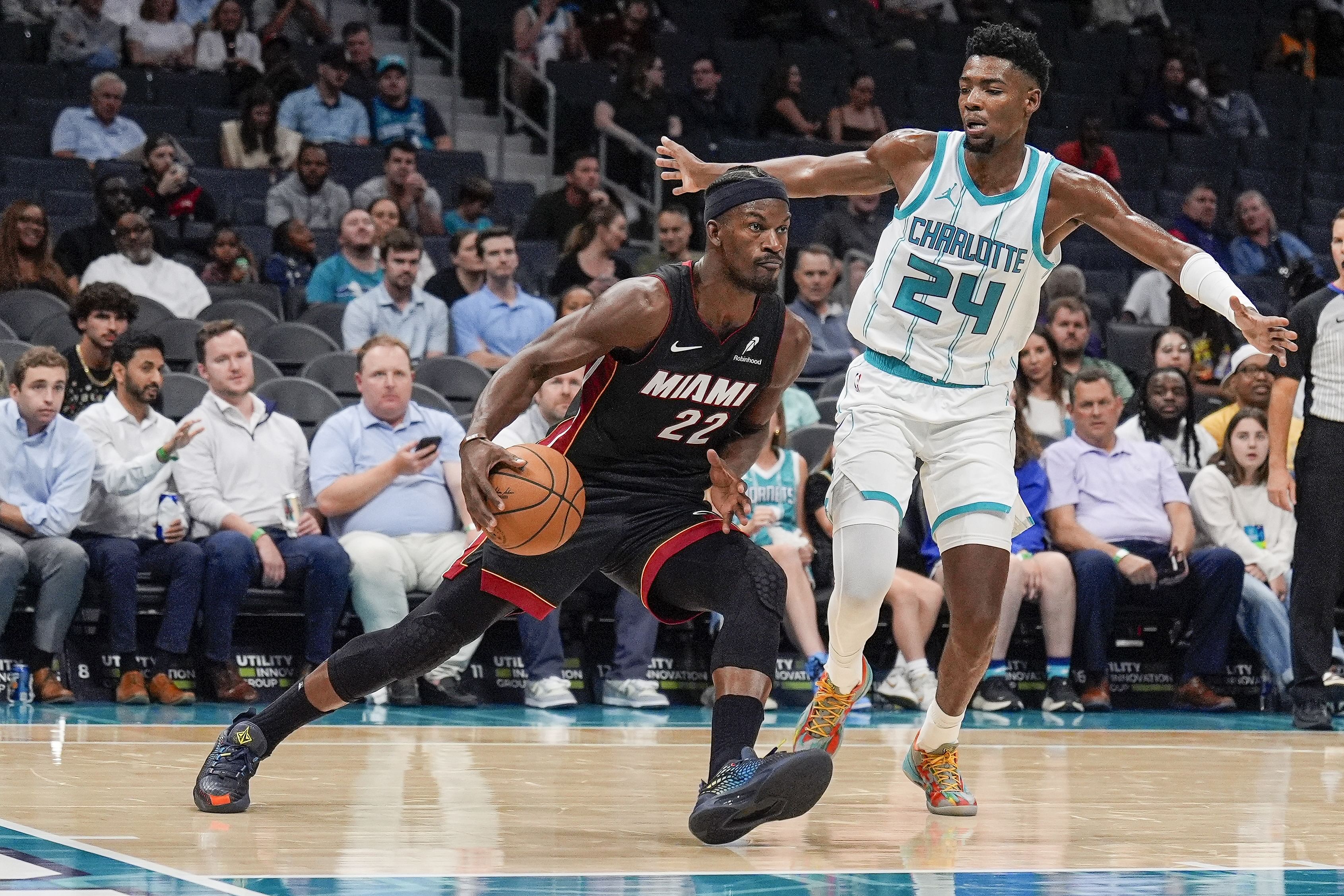 NBA: Preseason-Miami Heat at Charlotte Hornets - Source: Imagn