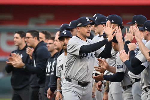 The Yankees have won three AL East division titles under the leadership of Aaron Boone (Image Source: IMAGN)