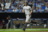 Giancarlo Stanton hit a home run last night (Imagn)