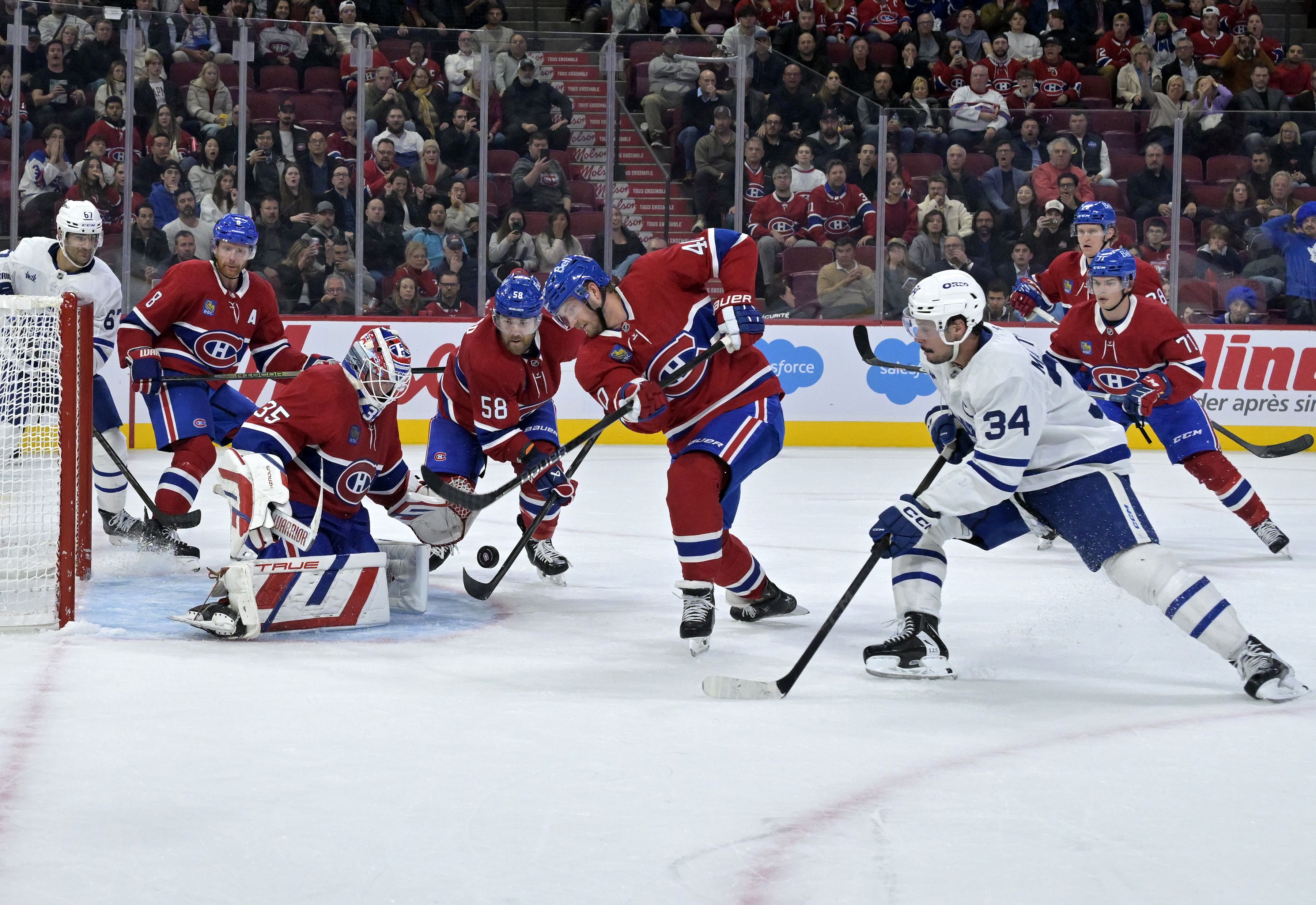 NHL: Toronto Maple Leafs at Montreal Canadiens - Source: Imagn