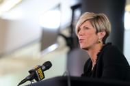 Jan Jensen replaced Lisa Bluder as head coach of Iowa's women's basketball program.