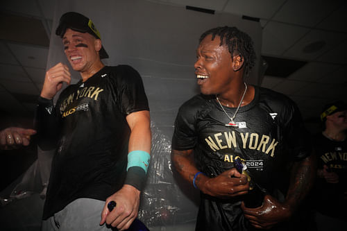 New York Yankees - Aaron Judge and Jazz Chisholm Jr. (Photo via IMAGN)