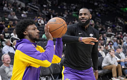Skip Bayless finds one flaw in LeBron James' son Bronny James after Lakers rookie's best preseason game