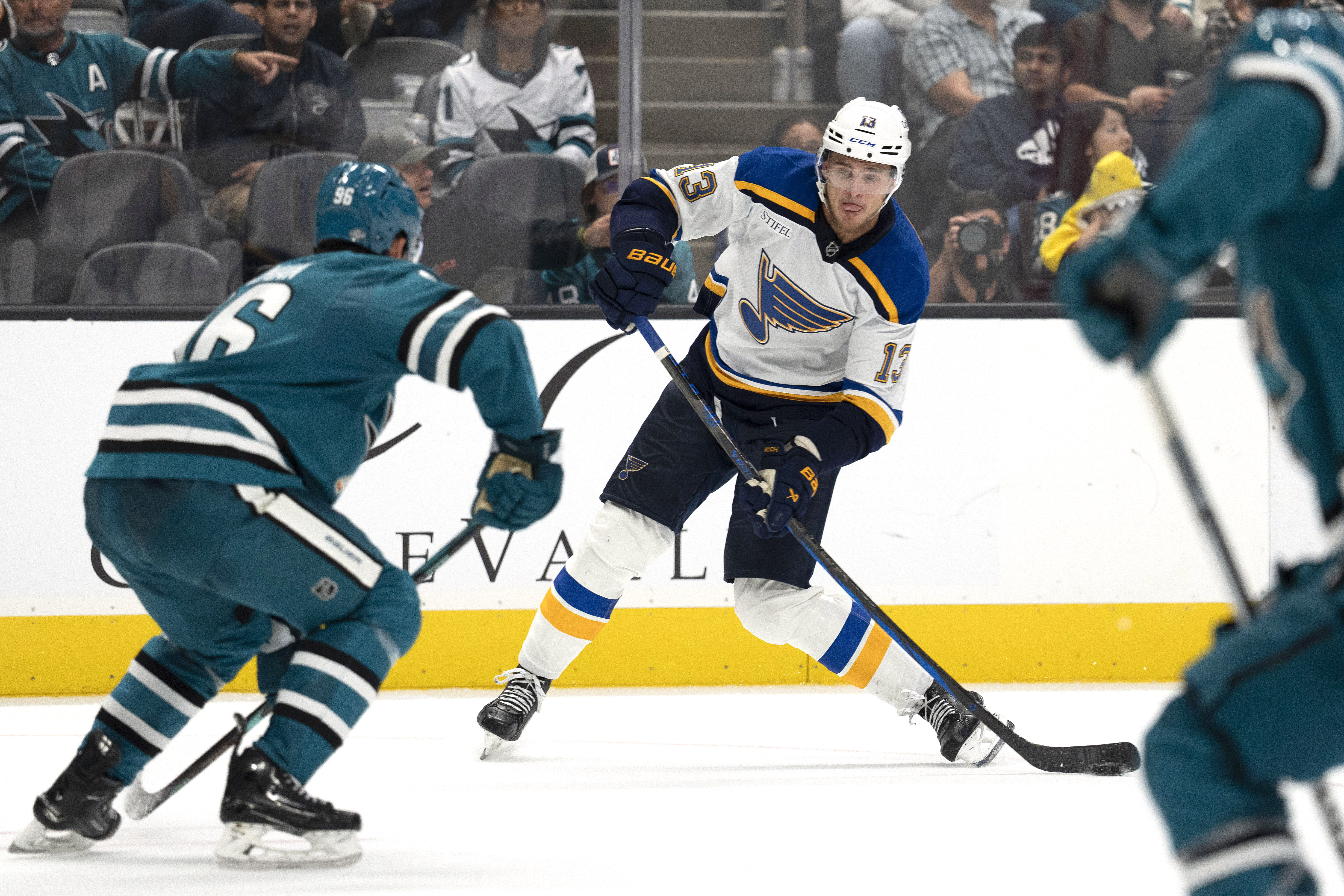 NHL: St. Louis Blues at San Jose Sharks - Source: Imagn