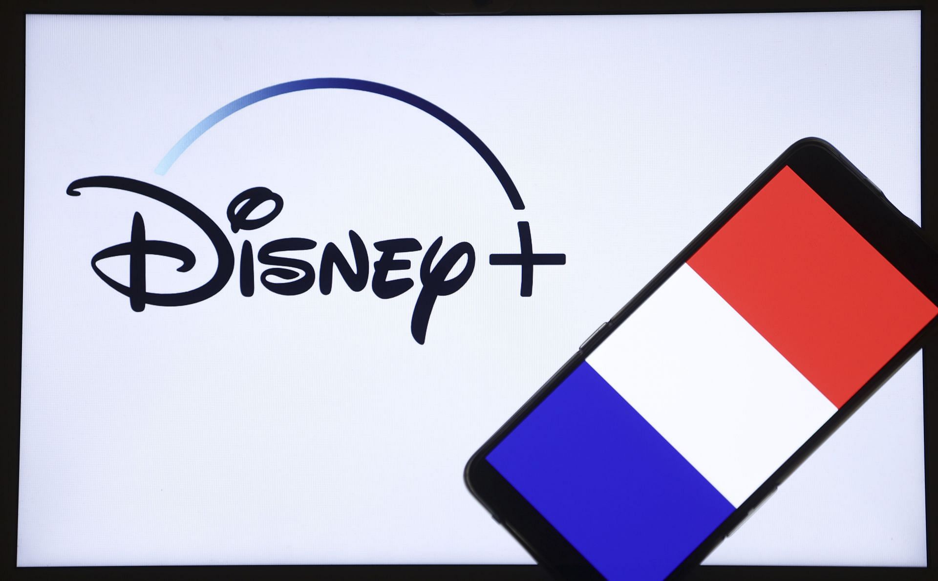 Netflix, Amazon, Disney+ and flag of France - Source: Getty