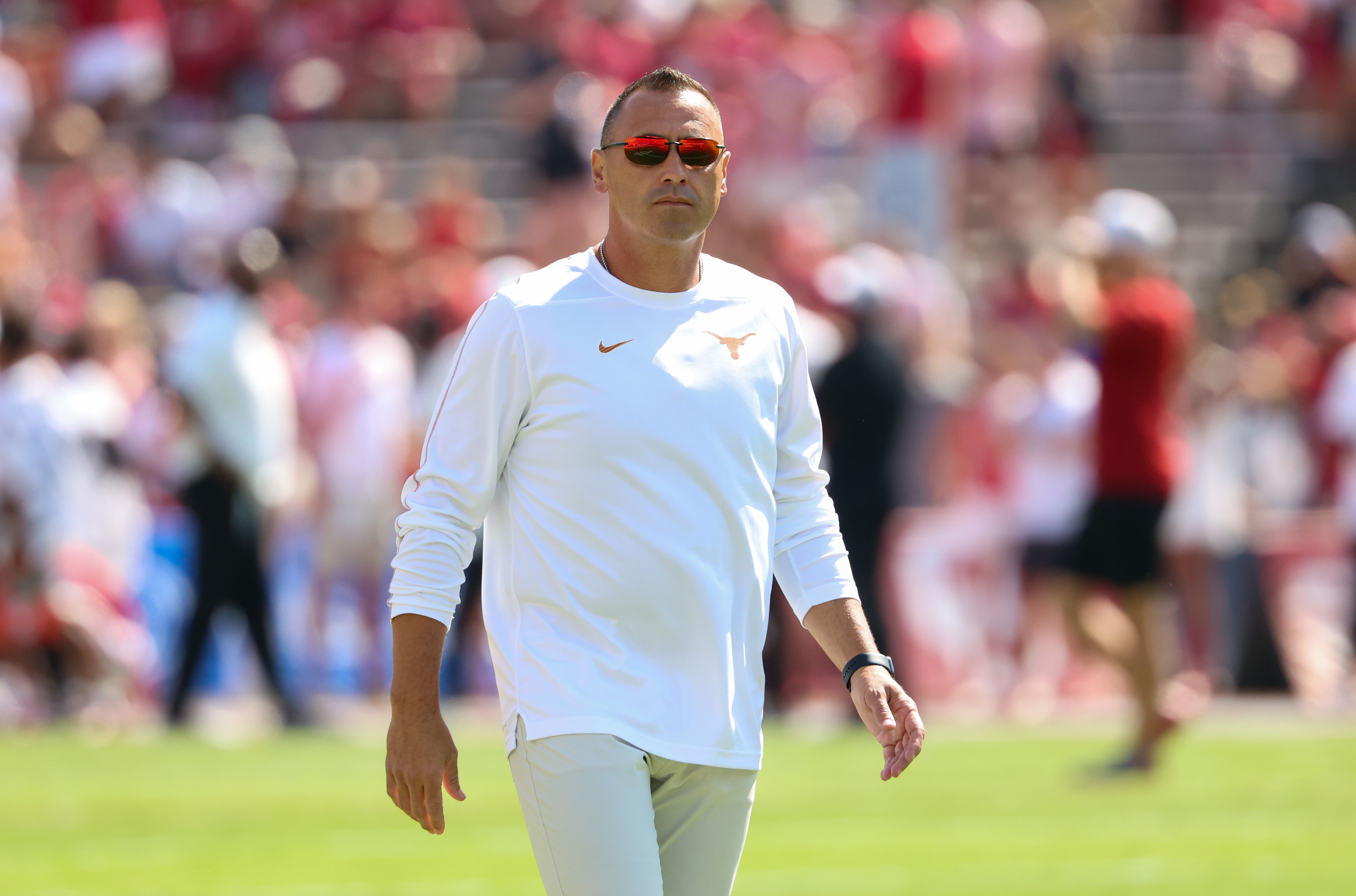 Texas Longhorns coach Steve Sarkisian - Source: Imagn