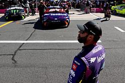 “Had a slight heart attack”: Bubba Wallace’s wife Amanda hilariously jibes at her husband after his helmets attracted ‘boys’ attention