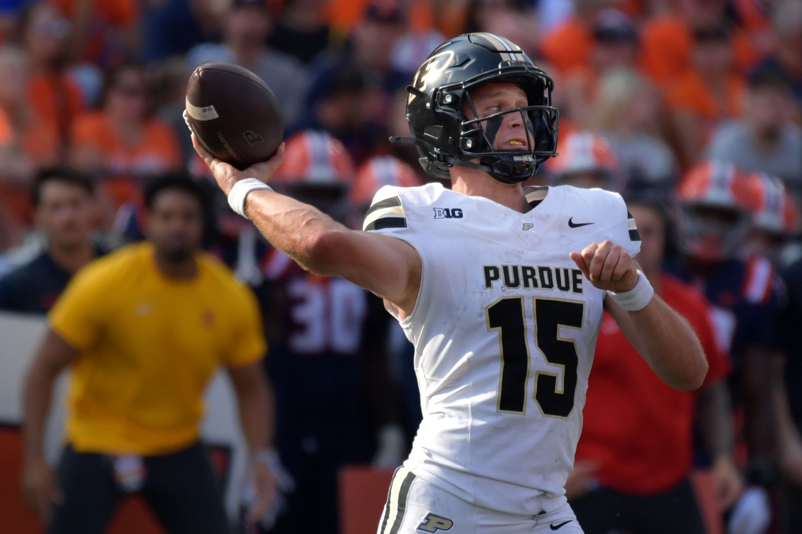 NCAA Football: Purdue at Illinois - Source: Imagn