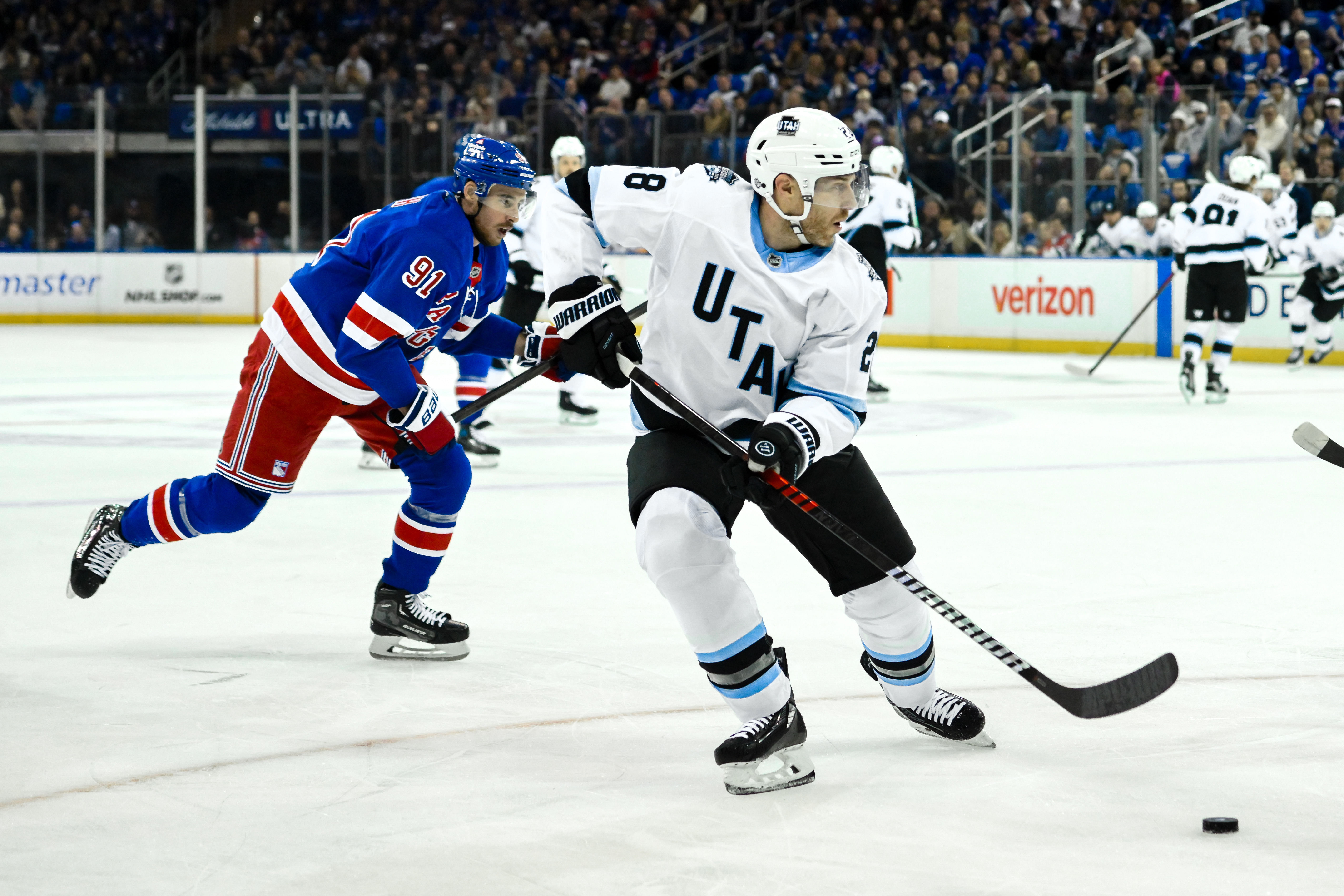 NHL: Utah at New York Rangers - Source: Imagn