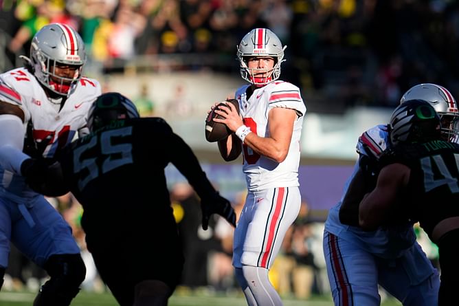 "WILL HOWARD IS AN IDIOT" "Oregon is sh*t": CFB world has wild reactions to Ducks' Big Ten thriller of Week 7