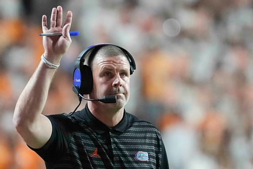 With a chance to salvage his season and possibly his job, Florida coach Billy Napier instead came up short against Tennessee in Week 7. (Photo Credit: IMAGN)