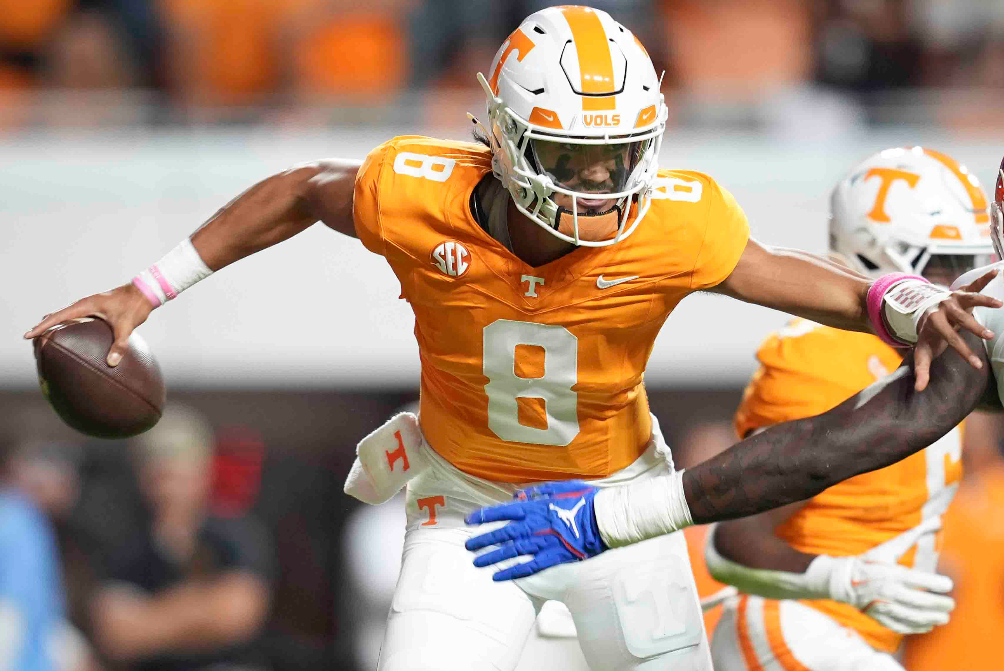 The final outcome of Tennessee&#039;s season could be key to the SEC&#039;s CFP situation. (Photo Credit: IMAGN)