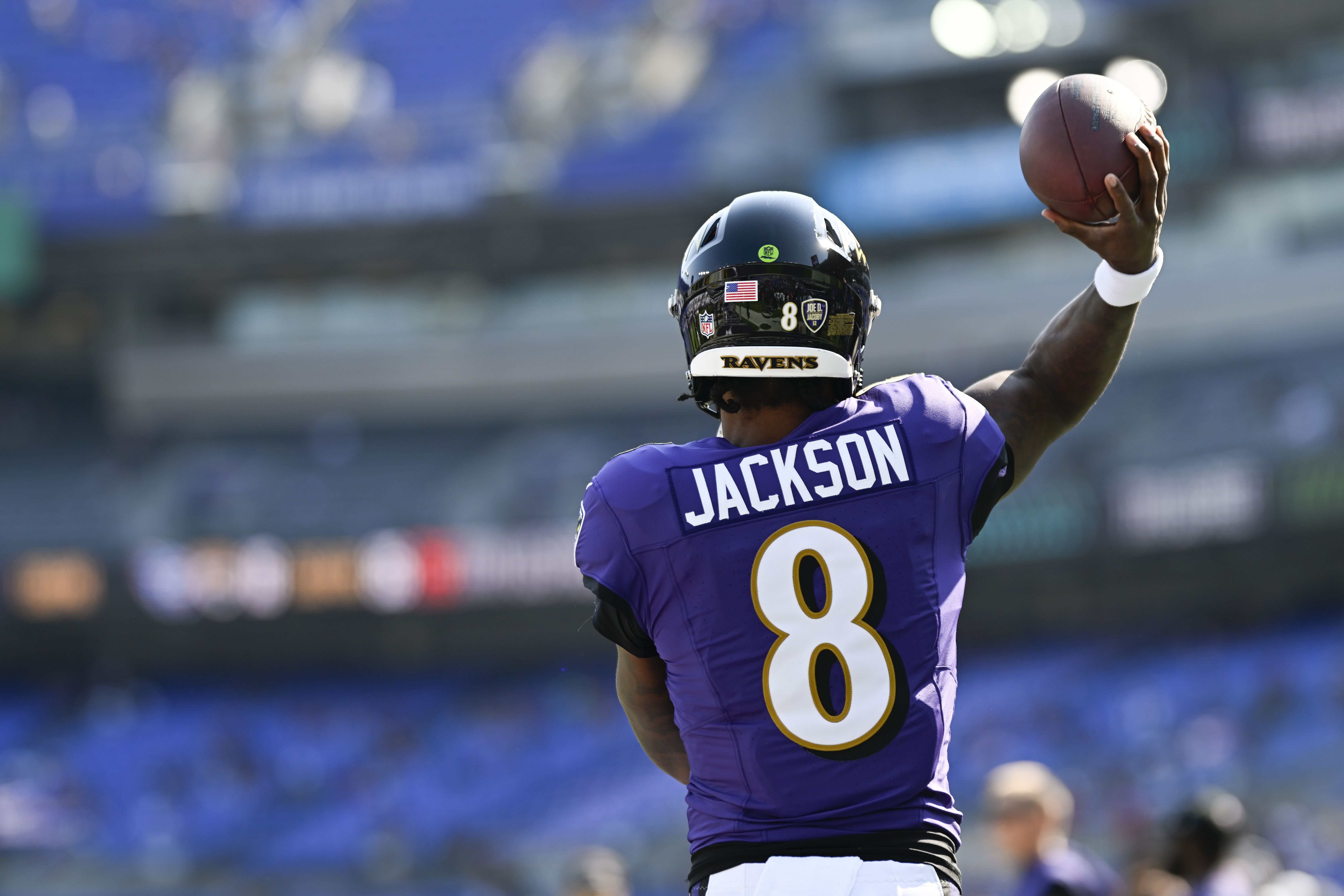 Baltimore Ravens QB Lamar Jackson - Source: Imagn