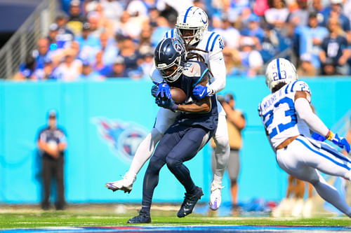 DeAndre Hopkins at Indianapolis Colts at Tennessee Titans - Source: Imagn