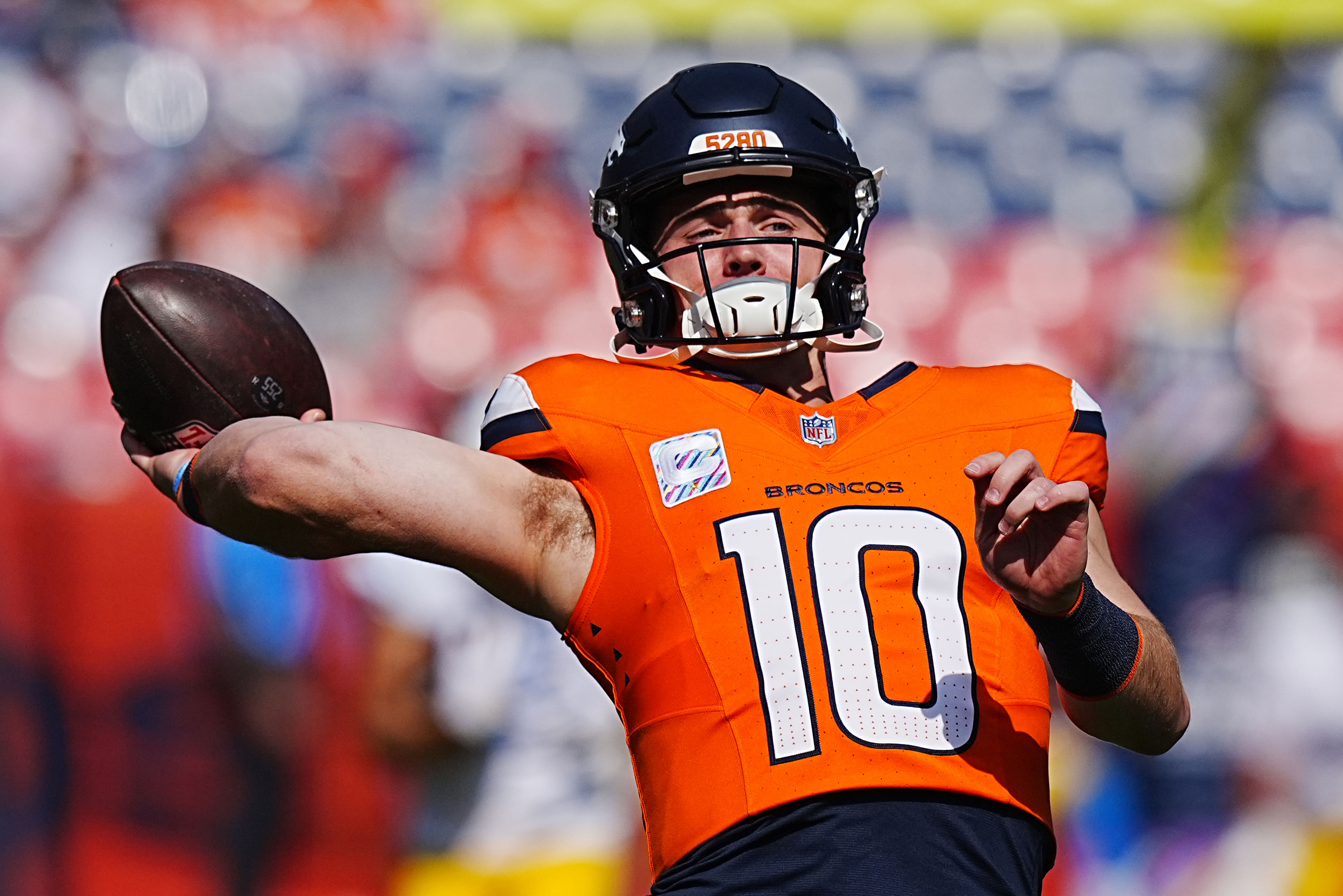 Denver Broncos QB Bo Nix - Source: Imagn