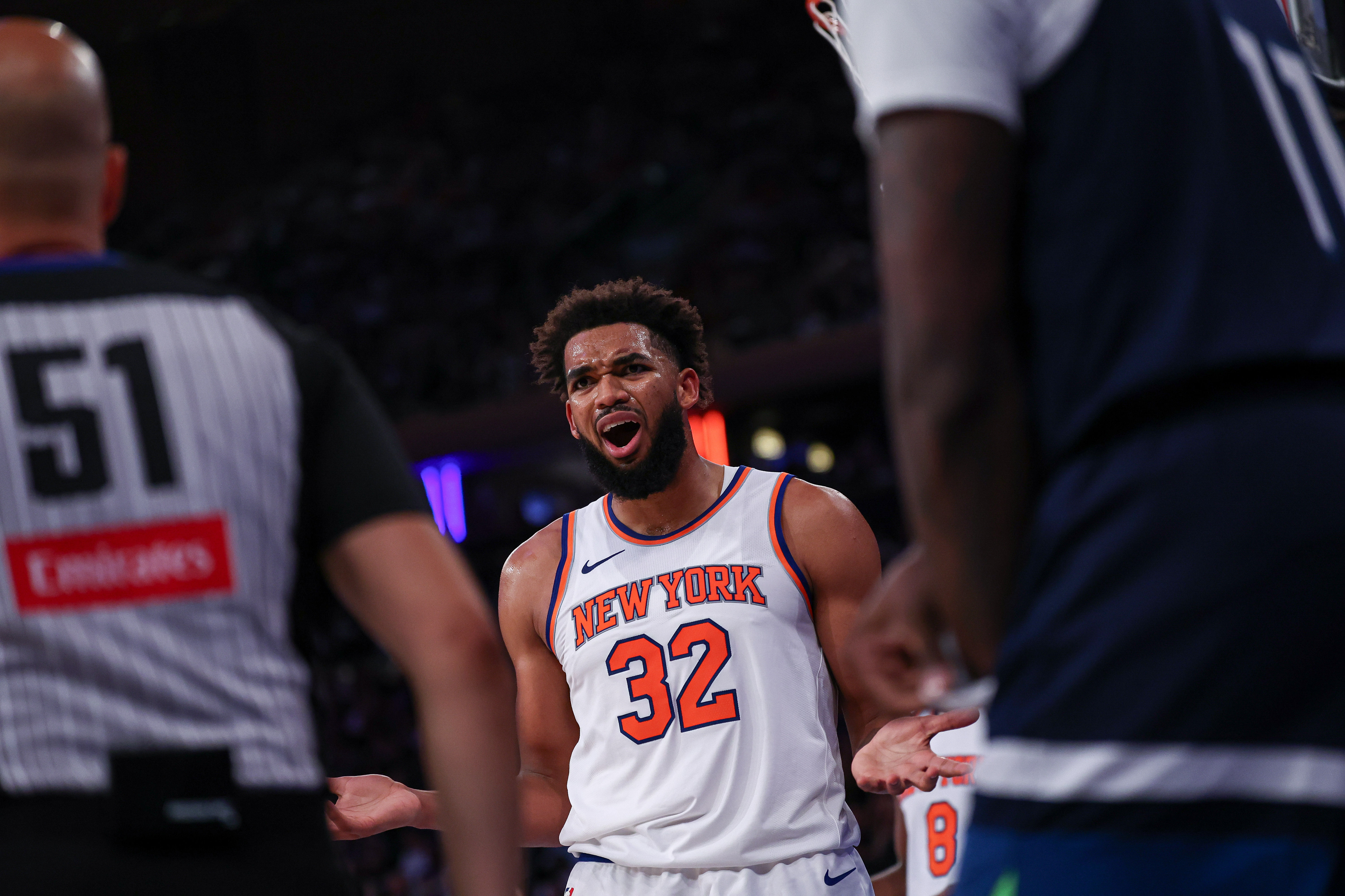 NBA: Preseason-Minnesota Timberwolves at New York Knicks - Source: Imagn