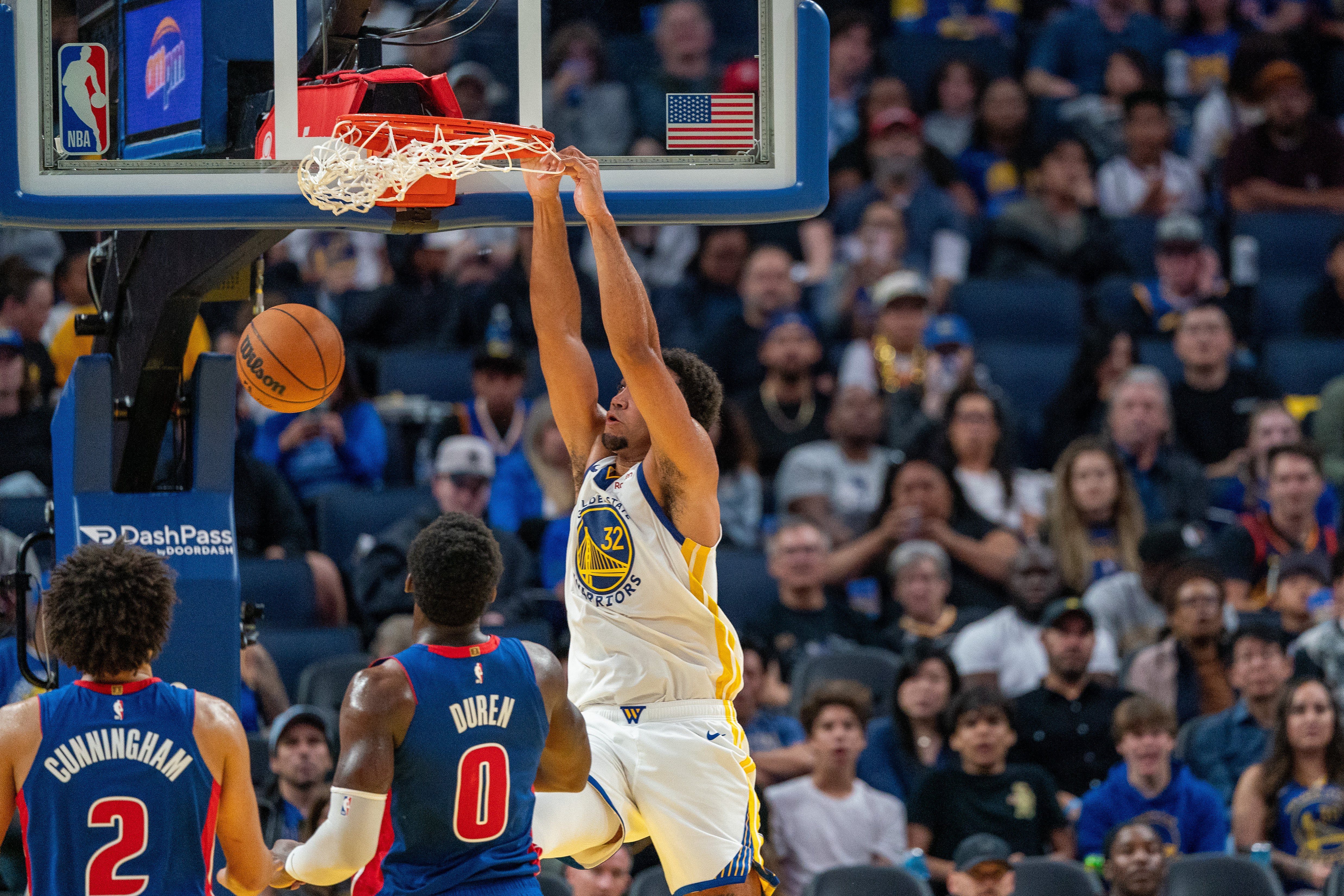 Detroit Pistons vs Golden State Warriors Game Summary. (Photo: IMAGN)