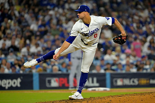 Jack Flaherty pitched a shutout in Game 1 (Imagn)