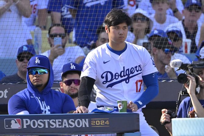 "You're not seeing Shohei Ohtani look that way too often" - Carlos Mendoza highlighted Dodgers star's struggles against Sean Manaea in NLCS Game 2