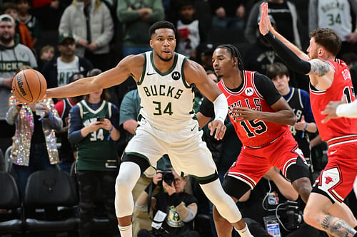 Giannis Antetokounmpo sees 'The Wall' as a compliment, hates it at the same time. (Photo: IMAGN)