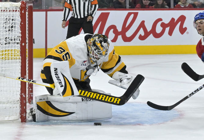 Penguins GM Kyle Dubas makes his thoughts on Tristan Jarry's struggling start very clear