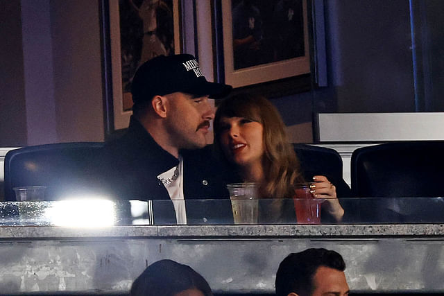 MLB wants some of that Swifty clout" - Fans buzz as Taylor Swift & Travis  Kelce steal the spotlight during Yankees vs. Guardians ALCS Game 1