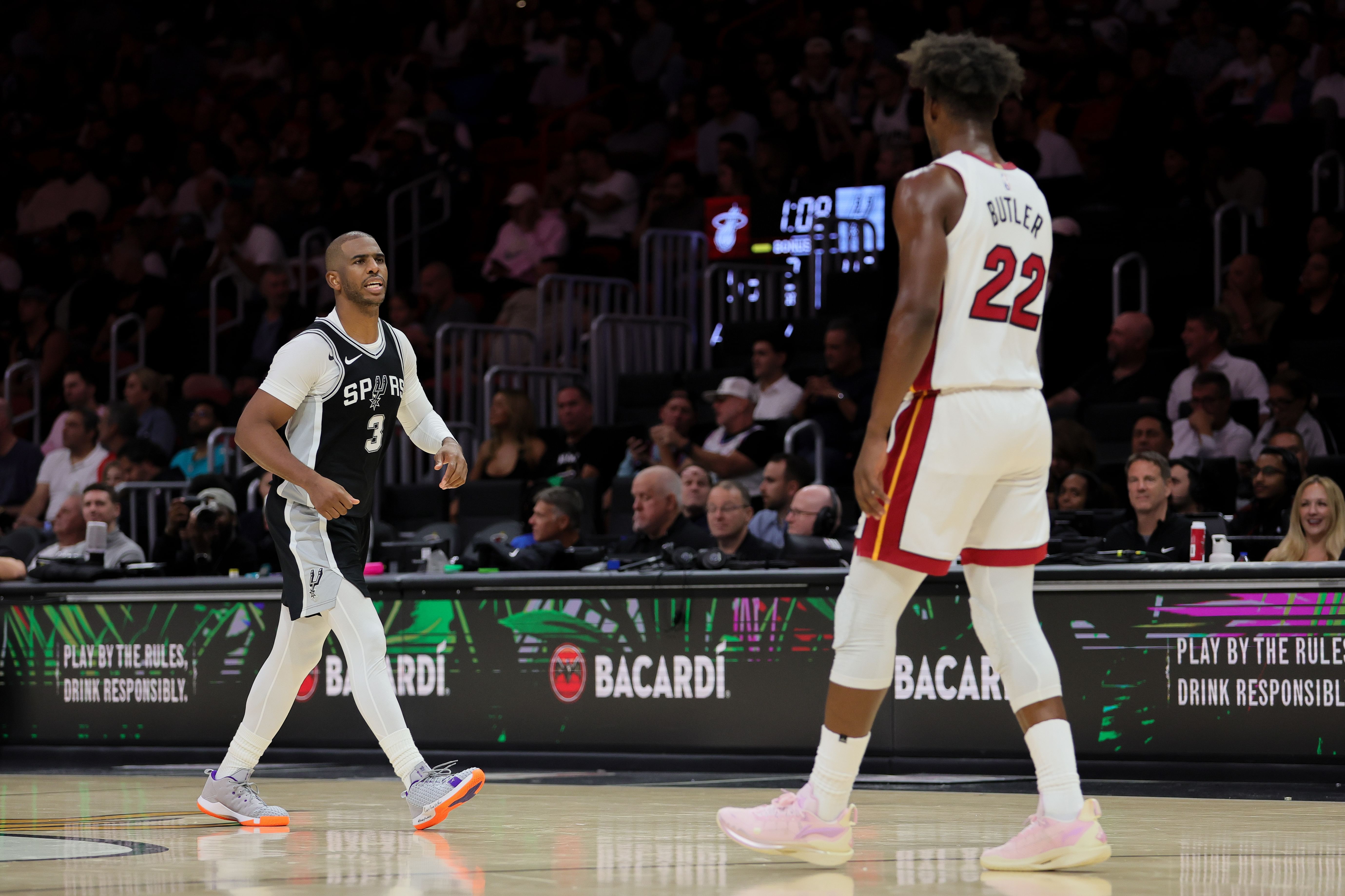 Chris Paul comments on the incident with Jimmy Butler. (Photo: IMAGN)