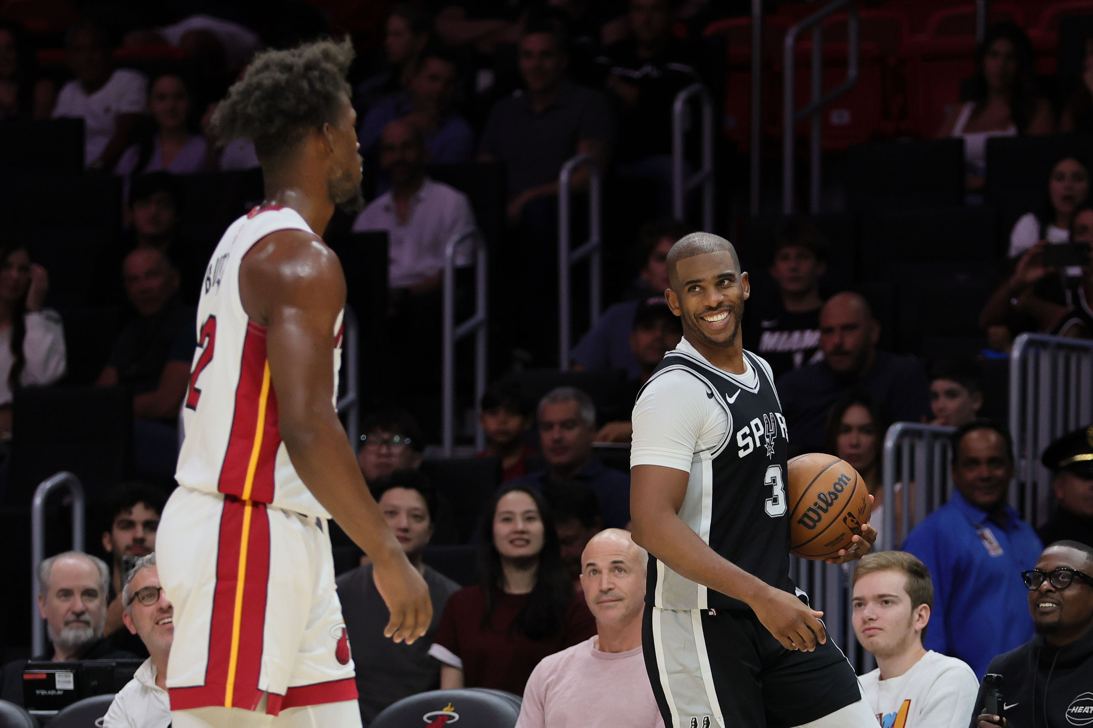 NBA: Preseason-San Antonio Spurs at Miami Heat - Source: Imagn