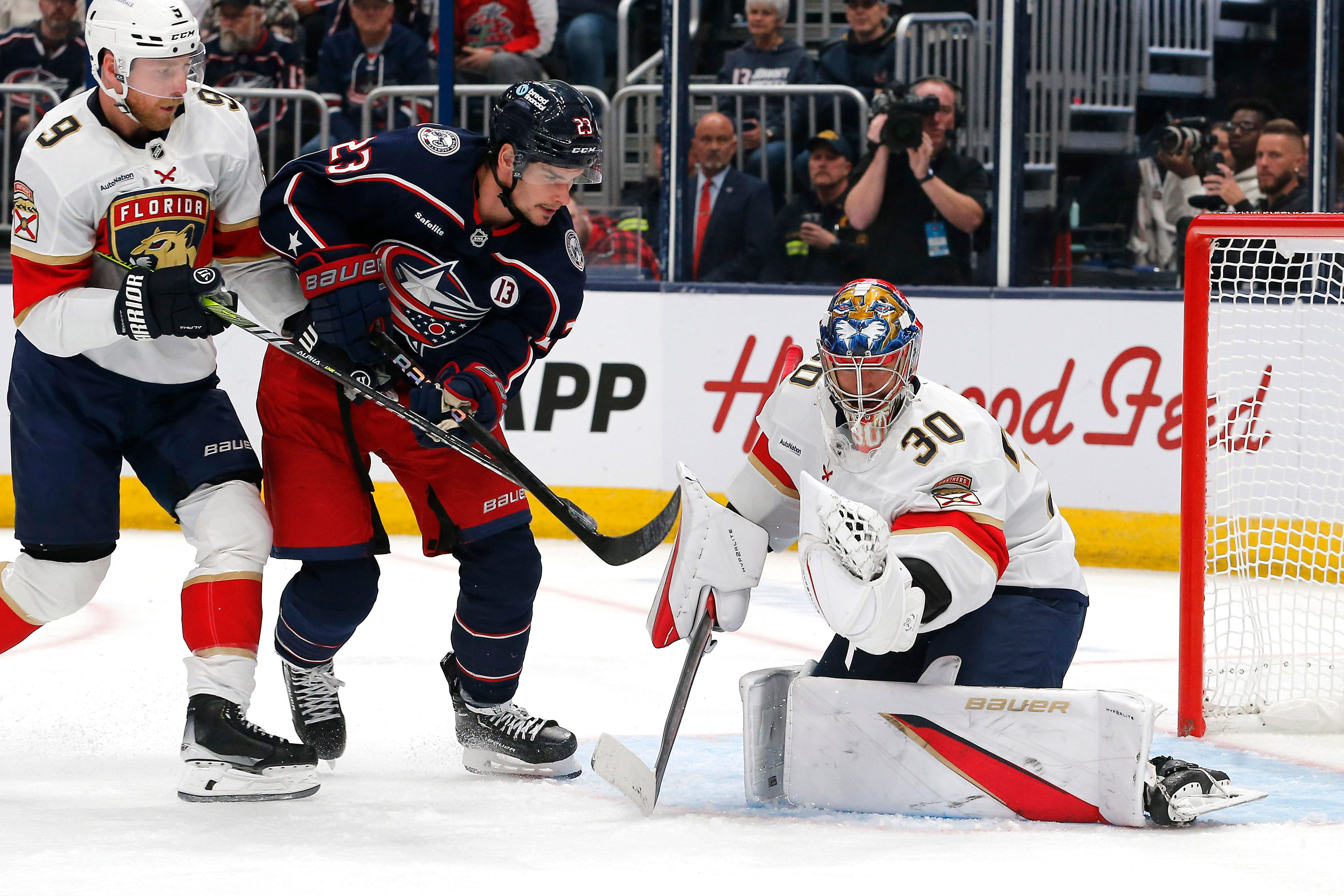 NHL: Florida Panthers at Columbus Blue Jackets - Source: Imagn