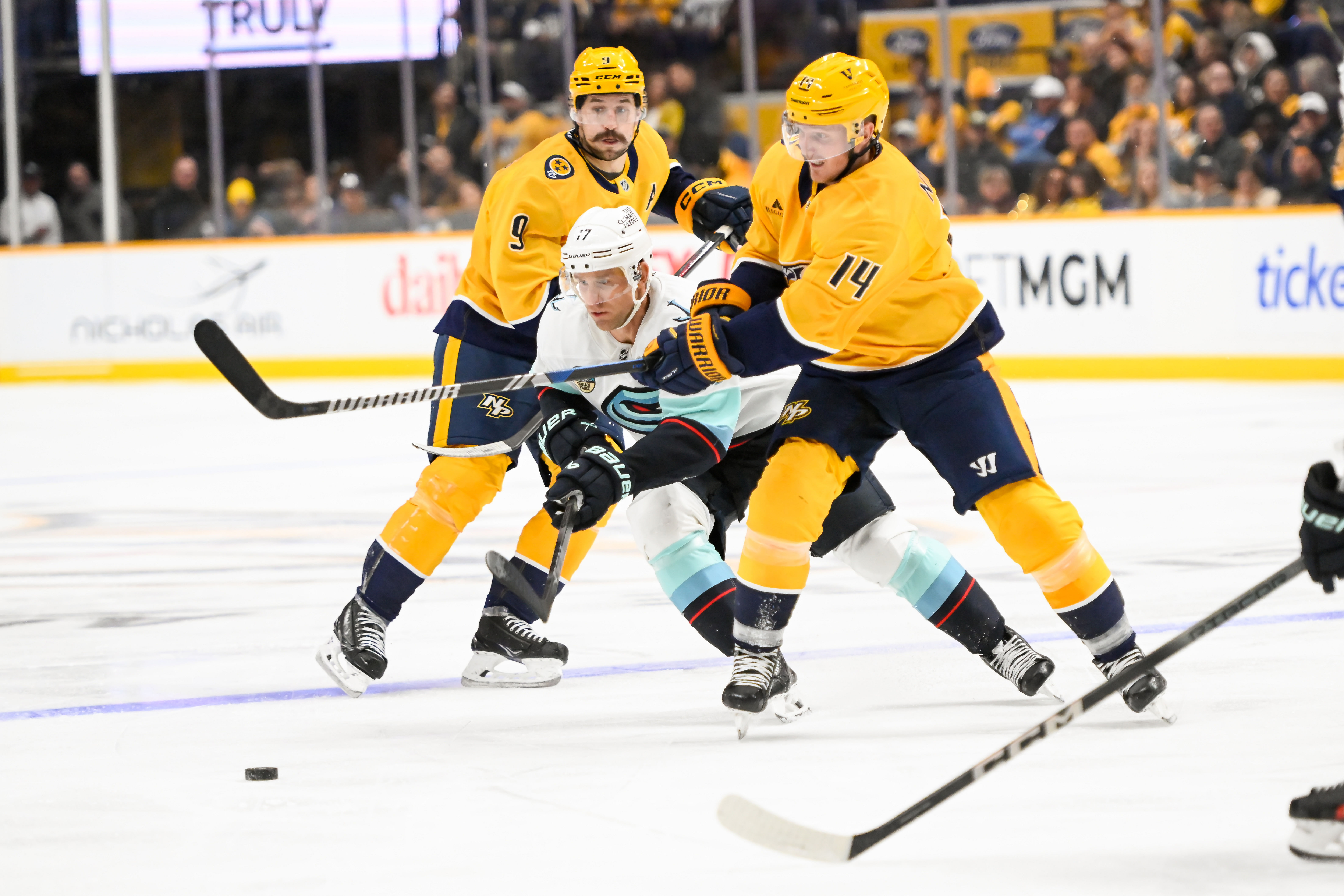 NHL: Seattle Kraken vs. Nashville Predators - Source: Imagn