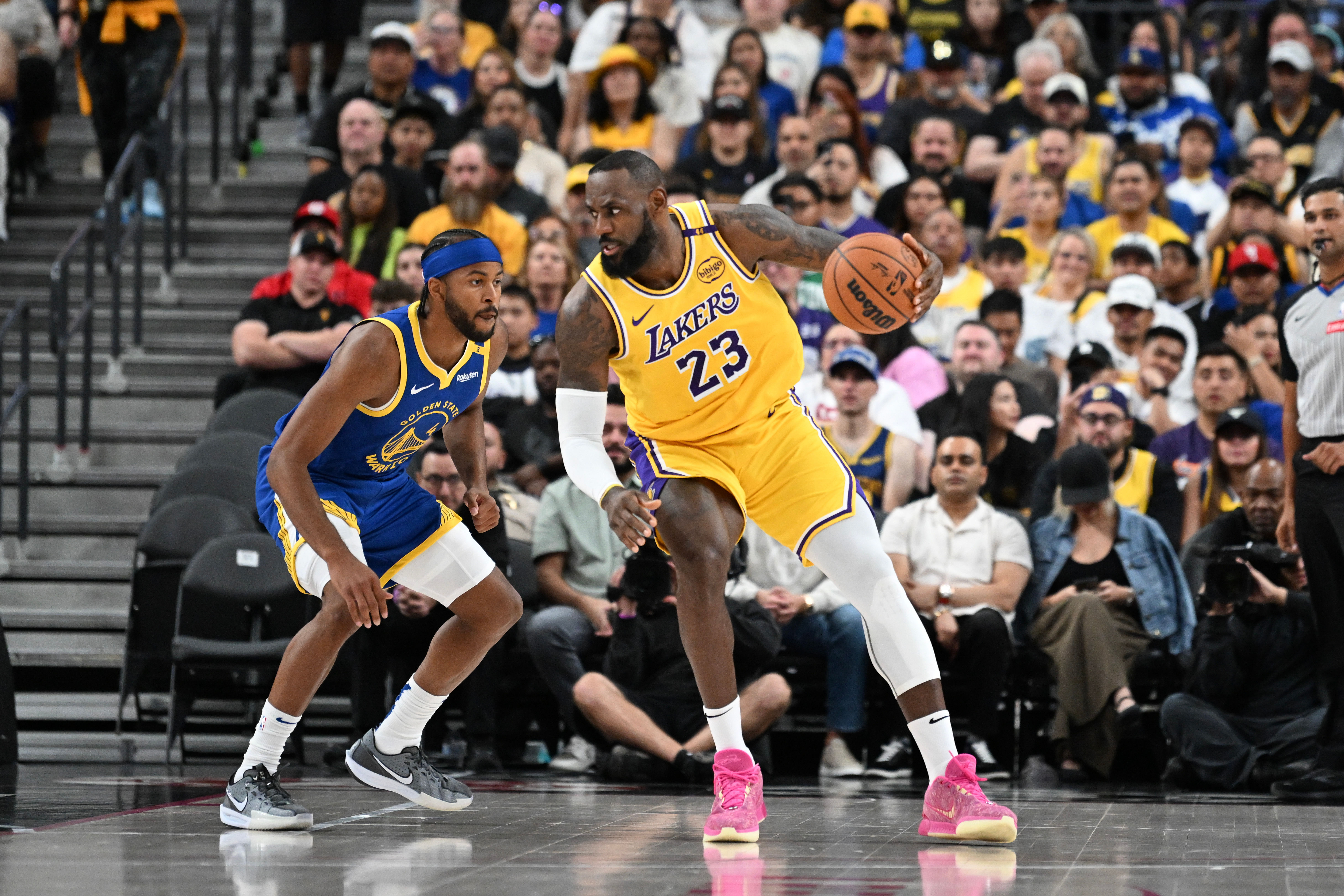 NBA: Preseason-Golden State Warriors at Los Angeles Lakers - Source: Imagn